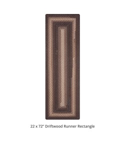 Homespice Decor Ultra Durable Braided 329127 Rug 22 in. X 72 in. Rectangle