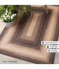 Homespice Decor Rug Sale. Driftwood Ultra Durable Braided Rug