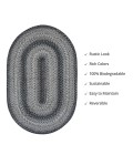 JUTE BRAIDED RUG Homespice Decor Rug Sale. Flint Hill Jute Braided Rug