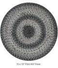 Home Spice Jute Braided Accessories Blue Rug 240161PS 15 in. X 15 in. Set of 2 Round - Rugs Town Home Spice Jute Braided Accessories Blue 240161PS 15 in. X 15 in. Set of 2 Round Rug