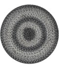 Homespice Decor Jute Braided Accessories Flint Hill Grey 240177PS 15 in. Set of 6 Round Rug
