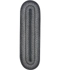 Homespice Decor Jute Braided Accessories Grey Rug 240139PS 8 in. X 28 in. Set of 13 Oval - Rugs Town Homespice Decor Jute Braided Accessories Flint Hill Grey 240139PS 8 in. X 28 in. Set of 13 Oval Rug