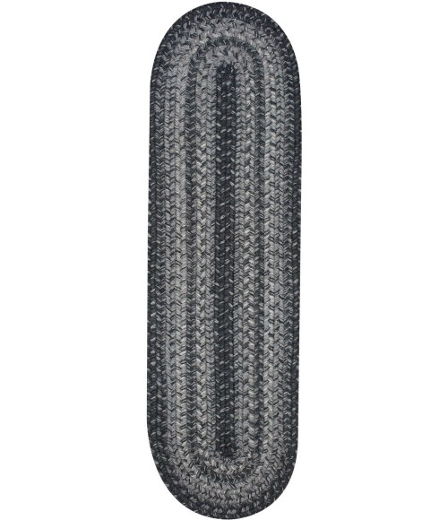 Homespice Decor Jute Braided Accessories Grey Rug 240139PS 8 in. X 28 in. Set of 13 Oval - Rugs Town Homespice Decor Jute Braided Accessories Flint Hill Grey 240139PS 8 in. X 28 in. Set of 13 Oval Rug