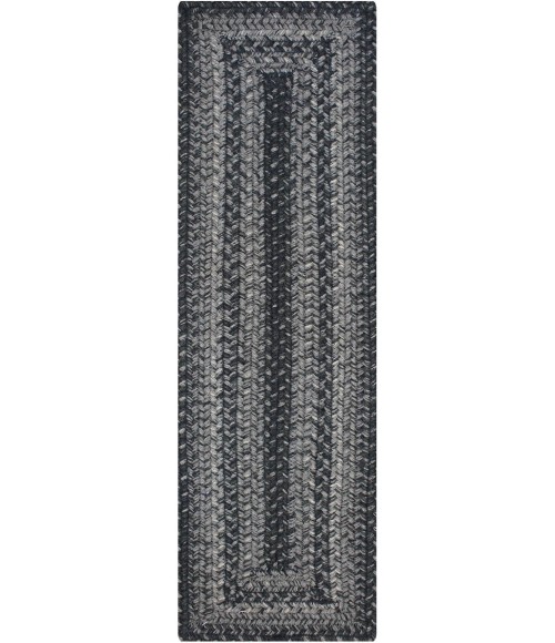 Homespice Decor Jute Braided Accessories Flint Hill Grey 240155PS 8 in. X 28 in. Set of 13 Rect Rug