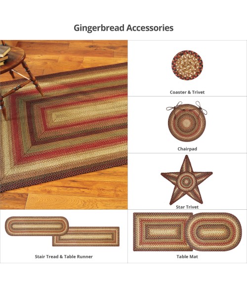 Home Spice Jute Braided Rug Brown, Deep Red Rug 510808 2 ft. X 3 ft. Rect - Rugs Town Home Spice Jute Braided Rug Brown, Deep Red 510808 2 ft. X 3 ft. Rect Rug