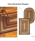 JUTE BRAIDED RUG Homespice Decor Rug Sale. Gingerbread Jute Braided Rug