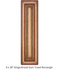 Home Spice Jute Braided Accessories Brown, Deep Red Rug 240122PS 8 in. X 28 in. Set of 2 Rect - Rugs Town Home Spice Jute Braided Accessories Brown, Deep Red 240122PS 8 in. X 28 in. Set of 2 Rect Rug