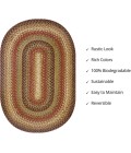 JUTE BRAIDED RUG Homespice Decor Rug Sale. Gingerbread Jute Braided Rug