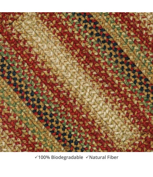 JUTE BRAIDED RUG Homespice Decor Rug Sale. Gingerbread Jute Braided Accessories