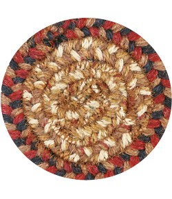 Homespice Decor Jute Braided 590800 Area Rug 4 in. Round