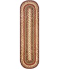Home Spice Jute Braided Accessories Brown, Deep Red Rug 240138PS 8 in. X 28 in. Set of 13 Oval - Rugs Town Home Spice Jute Braided Accessories Brown, Deep Red 240138PS 8 in. X 28 in. Set of 13 Oval Rug