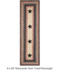 JUTE BRAIDED RUG Homespice Decor Rug Sale. Primitive Star Gloucester Jute Braided Accessories