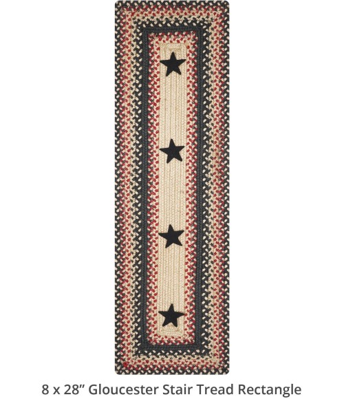 JUTE BRAIDED RUG Homespice Decor Rug Sale. Primitive Star Gloucester Jute Braided Accessories