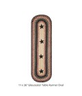 JUTE BRAIDED RUG Homespice Decor Rug Sale. Primitive Star Gloucester Jute Braided Accessories