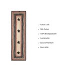 JUTE BRAIDED RUG Homespice Decor Rug Sale. Primitive Star Gloucester Jute Braided Accessories