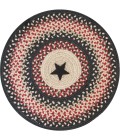 Home Spice Jute Braided Accessories Black Rug 240044PS 15 in. Set of 2 Round - Rugs Town Home Spice Jute Braided Accessories Black 240044PS 15 in. Set of 2 Round Rug
