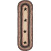 Homespice Decor Jute Braided Accessories Primitive Star Gloucester Black 240136PS 8 in. X 28 in. Set of 13 Oval Rug Homespice Decor Jute Braided Accessories Primitive Star Gloucester Black 240136PS 8 in. X 28 in. Set of 13 Oval Rug