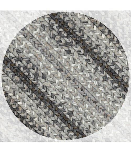 Homespice Decor Rug Sale. Graphite Ultra Durable Braided Rug