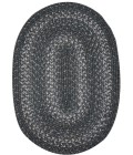 Jute Braided Rug Homespice Decor - 6' x 9' Oval Grey Cloud Jute Braided Rug