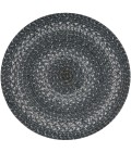 Home Spice Jute Braided Accessories Grey 240178PS 15 in. Set of 6 Round Rug