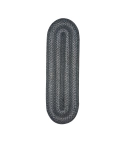 Homespice Decor Jute Braided 571854 Area Rug 11 in. X 36 in. Oval