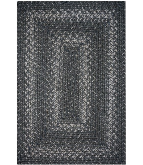 Home Spice Jute Braided Accessories Grey 240080PS 13 in. X 19 in. Set of 4 Rect Rug