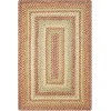 Homespice Decor Jute Braided Harvest Beige, Tan 513076 4 ft. X 6 ft. Rect Rug
