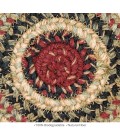 Home Spice Jute Braided Accessories Multi Rug 240029PS 8 in. Set of 3 Round - Rugs Town Home Spice Jute Braided Accessories Multi 240029PS 8 in. Set of 3 Round Rug
