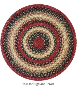 Homespice Decor Jute Braided 592798 Area Rug 15 in. Round