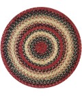 Home Spice Jute Braided Accessories Multi Rug 240175PS 15 in. Set of 6 Round - Rugs Town Home Spice Jute Braided Accessories Multi 240175PS 15 in. Set of 6 Round Rug
