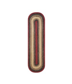Homespice Decor Jute Braided 596796 Area Rug 8 in. X 28 in. Oval