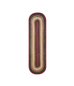 Homespice Decor Jute Braided 571793 Area Rug 11 in. X 36 in. Oval