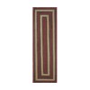 Homespice Decor Jute Braided Highland Multi 519795 22 in. X 72 in. Rect Rug