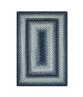 ULTRA DURABLE BRAIDED RUG Homespice Ultra Durable Braided Blue Rug