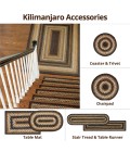 Homespice Jute Braided Brown Rug