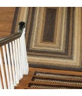 Homespice Jute Braided Brown Rug