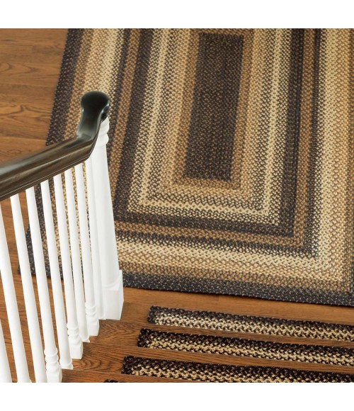 Homespice Jute Braided Brown Rug