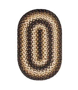 Homespice Decor Jute Braided 502216 Area Rug 27 in. X 45 in. Oval