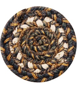 Homespice Decor Jute Braided 590213 Area Rug 4 in. Round