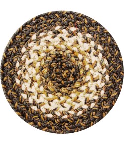 Homespice Decor Jute Braided 593214 Area Rug 8 in. Round