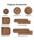 JUTE BRAIDED RUG Homespice Jute Braided Beige Rug
