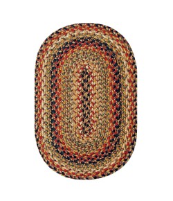 Homespice Decor Jute Braided 502094 Area Rug 27 in. X 45 in. Oval