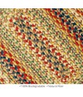 Homespice Decor Jute Braided Accessories Kingston Multi 240067PS 13 in. X 19 in. Set of 4 Rect Rug