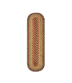 Homespice Decor Jute Braided 571090 Area Rug 11 in. X 36 in. Oval