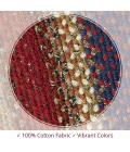 COTTON BRAIDED RUG Homespice Cotton Braided Red Rug