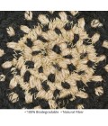 Home Spice Jute Braided Accessories Black Rug 240010PS 4 in. Set of 6 Round - Rugs Town Home Spice Jute Braided Accessories Black 240010PS 4 in. Set of 6 Round Rug
