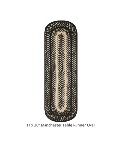 Homespice Decor Jute Braided 571724 Area Rug 11 in. X 36 in. Oval
