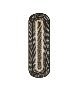 Homespice Decor Jute Braided 571724 Area Rug 11 in. X 36 in. Oval