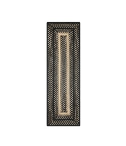 Homespice Decor Jute Braided 572721 Area Rug 11 in. X 36 in. Rectangle