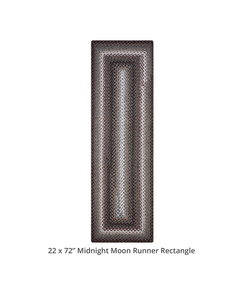 ULTRA DURABLE BRAIDED RUG Homespice Decor Rug Sale. Midnight Moon Ultra Durable Braided Rug